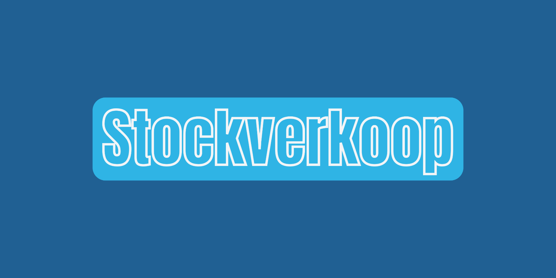 Afbeelding voor categorie Stockverkoop